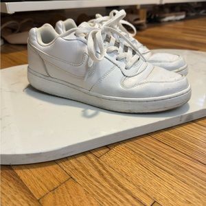 White Nike sneakers